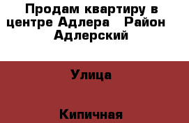 Продам квартиру в центре Адлера › Район ­ Адлерский › Улица ­ Кипичная › Дом ­ 1 › Общая площадь ­ 65 › Цена ­ 7 900 000 - Краснодарский край, Сочи г. Недвижимость » Квартиры продажа   